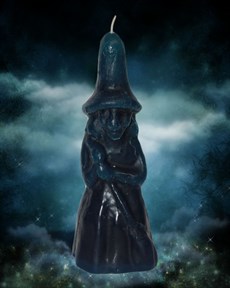 Свеча Ведьмина сила синяя - фото 10051