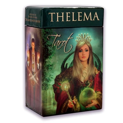 Таро Телема в футляре с инструкцией (Thelema Tarot) 6291