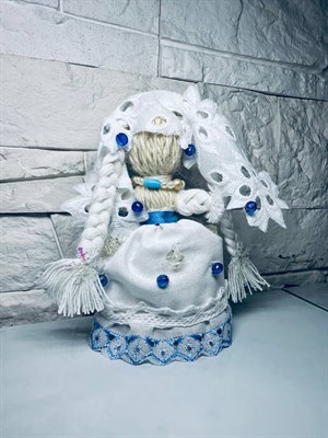 Кукла Мара хозяйка Зимы (мотанка) - фото 16011