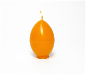 Свеча-яйцо из натурального воска для выкатывания и отжига негативных энергий - фото 6198