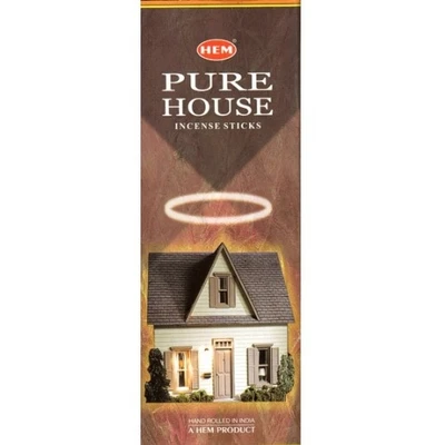 Pure House (№134) / Чистый дом благовоние Hem 6-гранки Hem.196