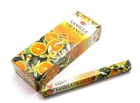 Vanilla Orange (№169) / Ваниль - Апельсин благовоние Hem 6-гранки - фото 8454