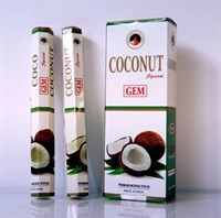 Coconut / Кокос благовоние Ppure 6-гранки