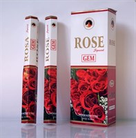 Rose / Роза благовоние Ppure 6-гранки № 202