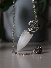 Маятник Пуля древо Горный хрусталь открывает 3 глаз, притягивает удачу