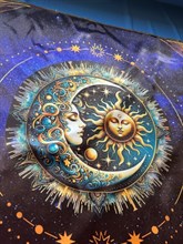 Скатерть-алтарь для гаданий и раскладов Солнце и Луна