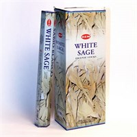Whit Sage (№176) / Белый шалфей благовоние Hem 6-гранки