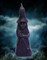 Свеча Ведьмина сила фиолетовая - фото 10052