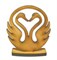 Лебеди любви настольный талисман - фото 10812