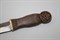 Нож ритуальный с черной деревянной рукоятью - фото 4983